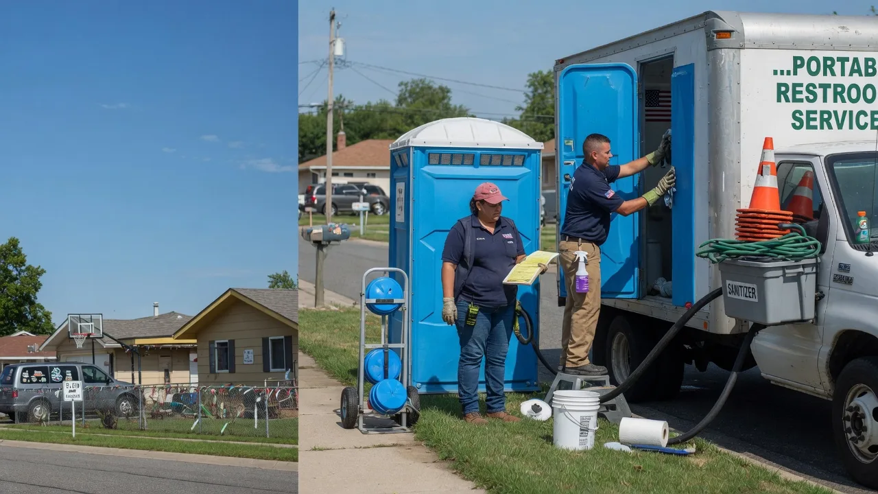 Portable Toilet Rental in Marshall, OK near me